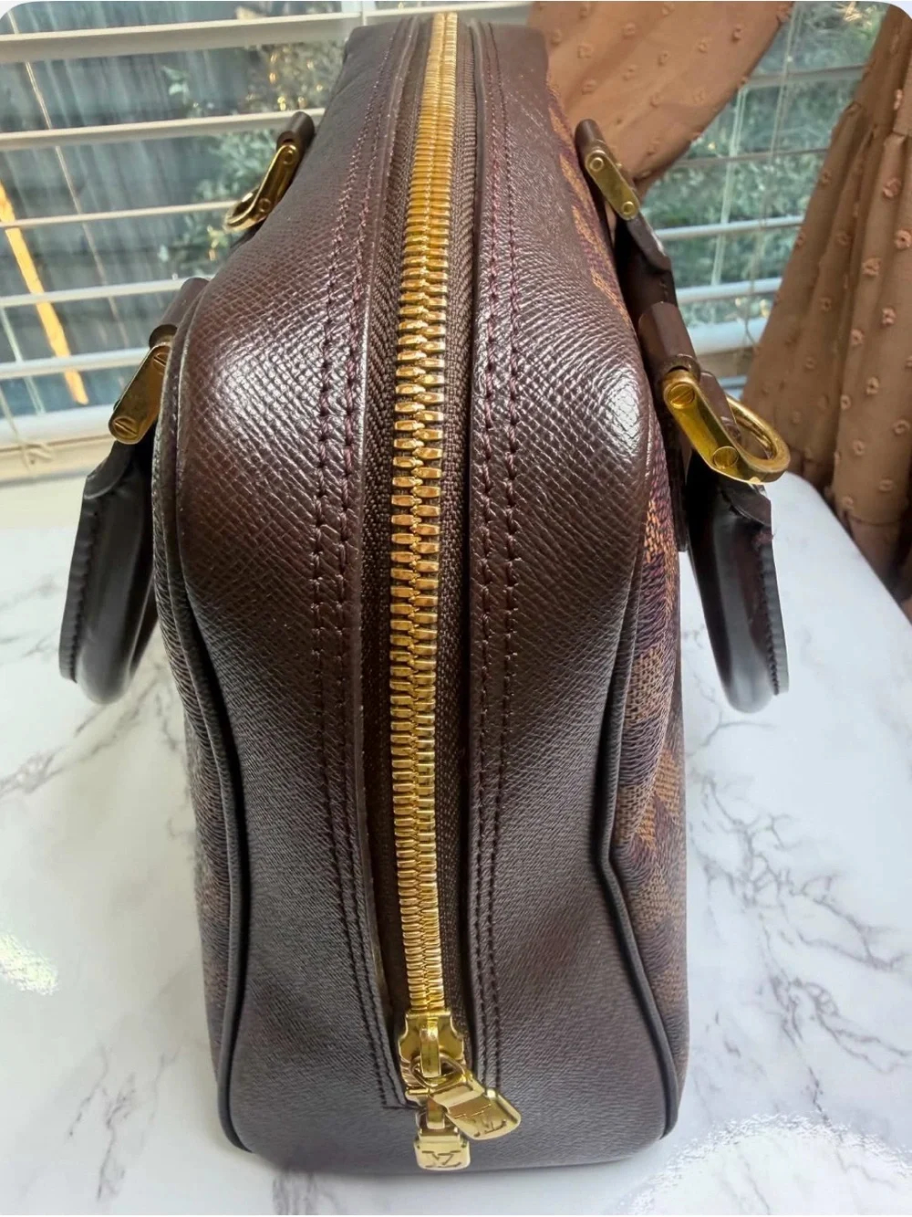 Louis Vuitton Brera Black Messenger Bag